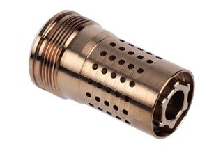 Q Cherry Bomb 7.62 5/8×24 Muzzle Brake with taper mount shoulder